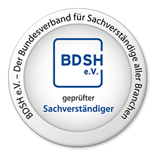 BDSH – geprüfter Sachverständiger